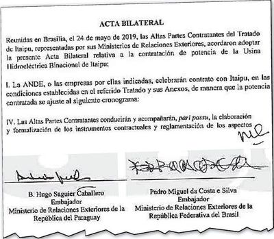 Hay 13 pedidos de informes en el Legislativo brasileño sobre el “Acta”