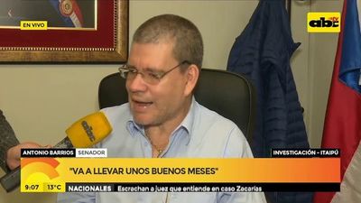 Barrios niega negociación de Abdo
