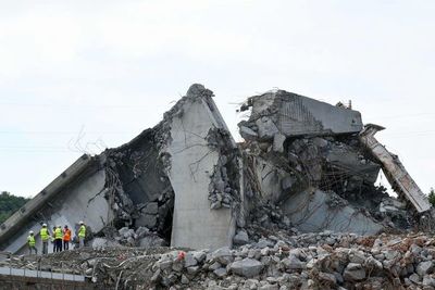 Italia conmemora el primer aniversario del derrumbe del puente de Génova