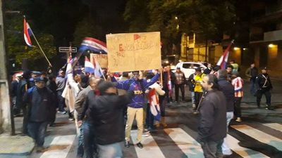 Movilización en el microcentro para exigir el juicio político