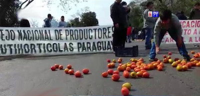 Productores de tomate en crisis por culpa del contrabando