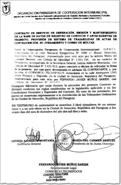 Opaci otorgó hace un año manejo de datos de licencias