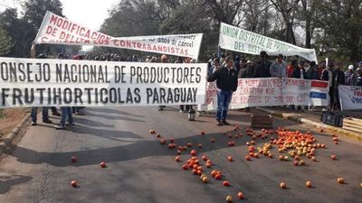 Tomateros acusan al gobierno de no tener voluntad de frenar el contrabando