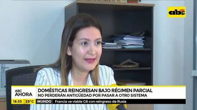 Domésticas reingresarán bajo régimen parcial