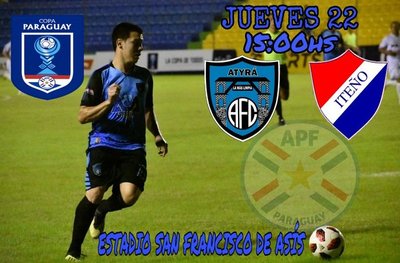 Atyra e Iteño por un cupo a los octavos de final de la Copa Paraguay