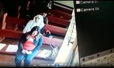 Roban a mujer en capilla de adoración en Franco