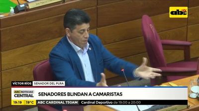 Senadores blindan a camaristas