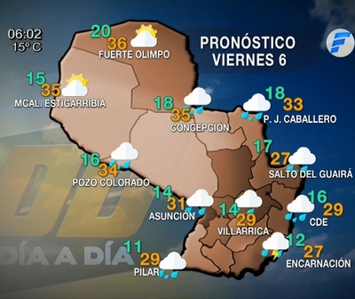 Fin de semana cálido a caluroso
