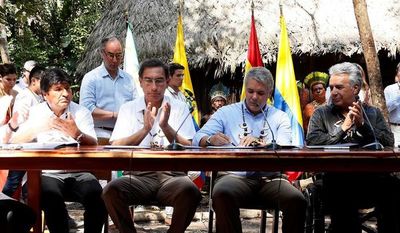 Cumbre pacta defender Amazonía en medio de “dardos” de Brasil