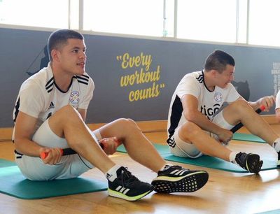 La selección entrenó en Amán