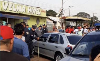 Asesinan a un hombre en plena línea internacional con Brasil