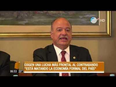 “El contrabando está matando la economía formal del país“
