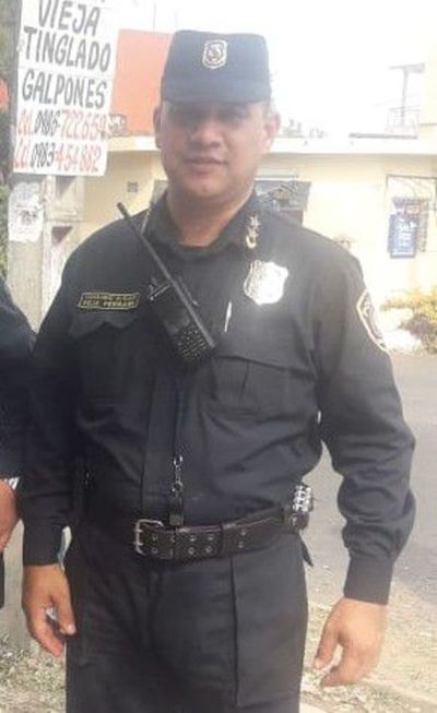 Comisario fallecido recibió un disparo en la espalda