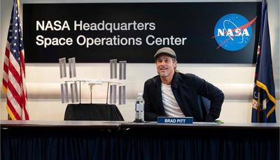 Brad Pitt recurre a astronauta de la NASA para su nuevo filme