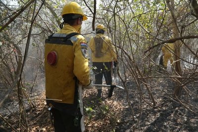 CAF entrega donación adicional para combate a incendios forestales en el Chaco