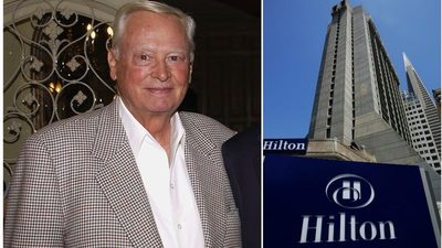 Murió el multimillonario hotelero Barron Hilton