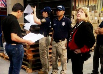 Incautaron alimentos presuntamente nocivos
