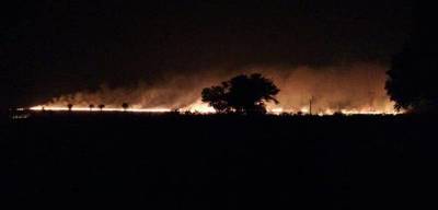Misiones; otro incendio de gran magnitud, esta vez en zona de Arroyo Verde