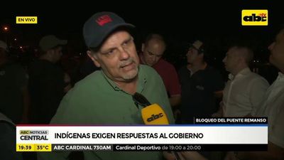 Indígenas exigen respuesta del gobierno