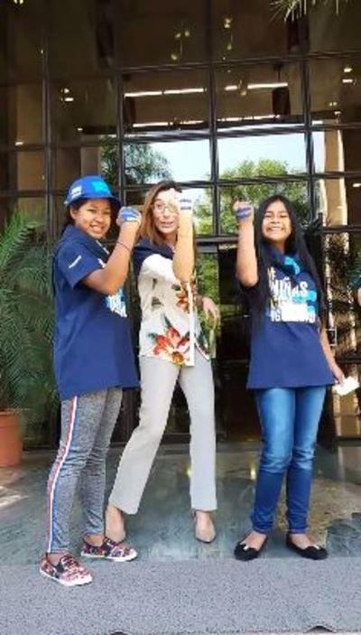 Por un día la embajada de Italia y Grupo BID cedieron el poder a las niñas