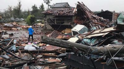 El supertifón Hagibis ya dejó más de 50 muertos en Japón
