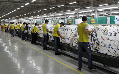 Exportación de maquila ascendió a US$ 448,2 millones