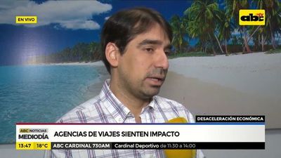 Agencias de viajes sienten impacto de la desaceleración económica