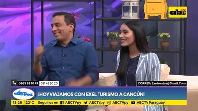 Hoy viajamos con Exel turismo a Cancún