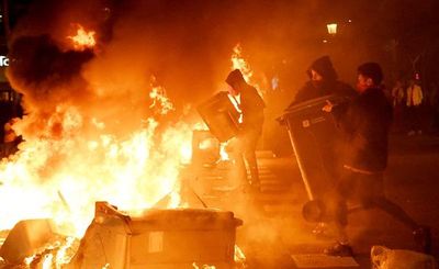 España, conmocionada por violentas protestas de los ultracatalanes