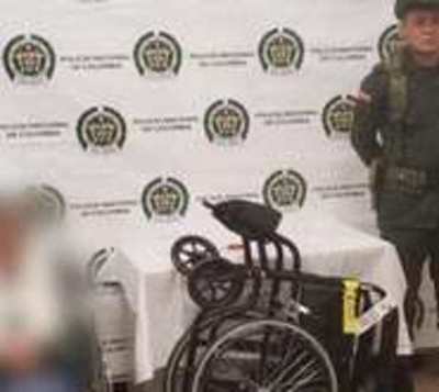 Abuela movilizaba kilos de cocaína en su silla de rueda
