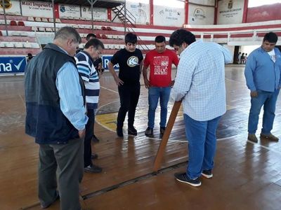Repararán estadio de la Federación Concepcionera de Básquetbol