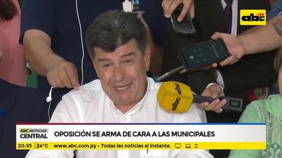 Oposición se arma de cara a las municipales