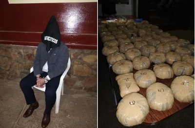 Ex diplomático paraguayo detenido con marihuana en Guarambaré