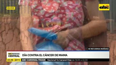 Conmemoran el día de lucha contra el cáncer de mama