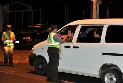 Caminera sacó de las rutas a 334 ebrios, en una semana