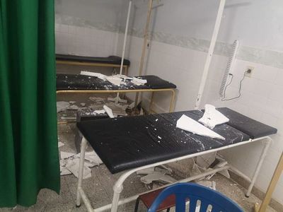 Cae parte del cielorraso de Urgencias del Centro de Salud de Yaguarón