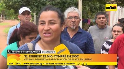 Verlangieri: “El terreno es mío, compré en 2006”