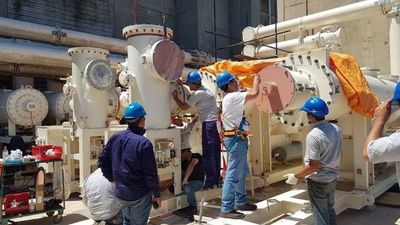 Adecuación de barras de 500 kV en Yacyretá, con un 80% de avance