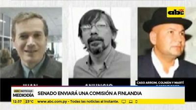 Caso Arrom y Martí: Senadores postergan viaje a Finlandia