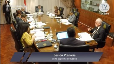 San Ignacio; el fiscal César González no fue confirmado en su cargo
