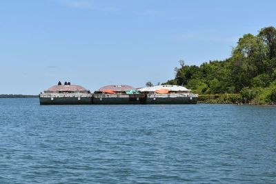 Bajo caudal del Paraná dificulta navegabilidad de embarcaciones en Ayolas