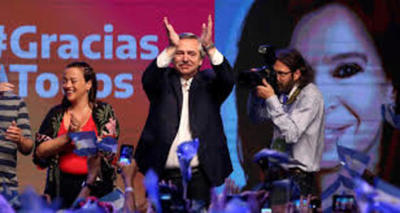 Escrutinio definitivo confirma la victoria de Alberto Fernández en Argentina