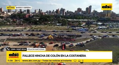Fallece hincha de Colón en la Costanera