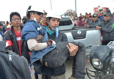 Al menos tres heridos por disparos a caravana contra Evo Morales en Bolivia