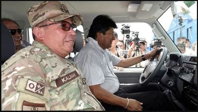 Militares y policías piden a Evo Morales que renuncie para "pacificar" al país