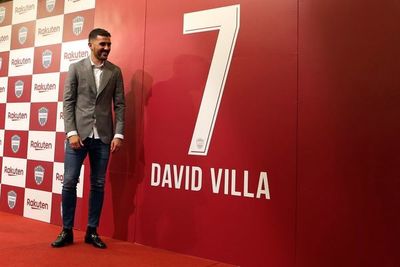 David Villa anunció el retiro
