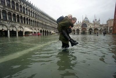 Venecia sufre una inundación “apocalíptica”