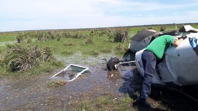 Descenlace fatal tras caída de aeronave en estancia de Yuty