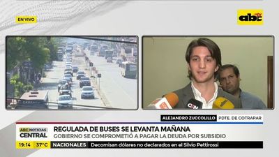 Transporte público guata oñemohenda porã jeýta ko martes guive