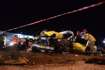 Taxista fallece en un accidente de tránsito en Capiatá